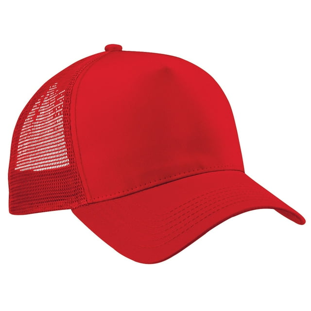 Beechfield Mens Half Mesh Trucker Cap / Headwear