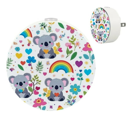 

YZUOUZY Night Light Bedside Lamp Small Bedside Lamps Set of 2 Cute Koala