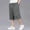 c01Green, variant on (L-5XL) Men's Big and Tall Elastic Waist Casual Summer Light Weight Sweat Relaxed Fit Work Loose Casual Jogger Shorts Brown L