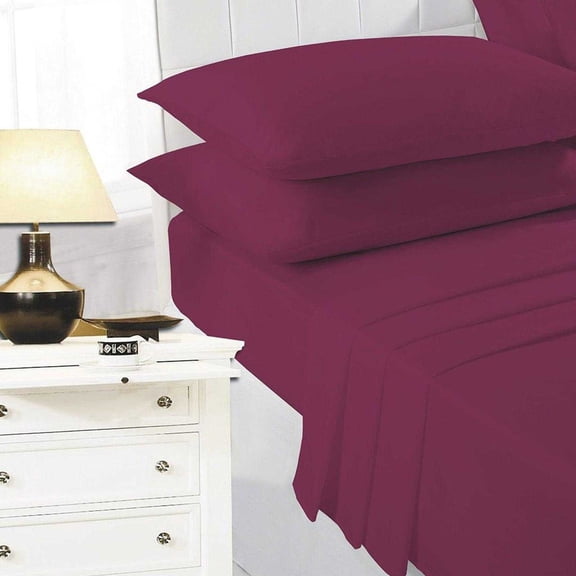 K Collection percale Percale Fitted Sheet