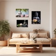 thumbnail image 4 of Buddha Canvas Wall Art Lotus Flowers Zen Stone Pictures Spa Painting Prints Office Decor for Spiritual Meditation Yoga Room Framed(3, (12.00" x 18.00")), 4 of 6