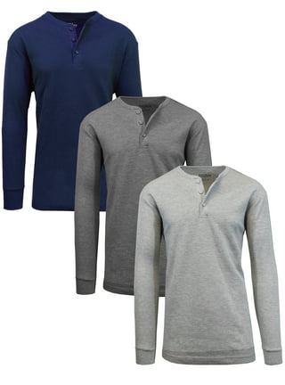 Mens Thermal Henley
