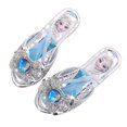 thumbnail image 1 of Zapatillas de princesa elsa de Disney, zapatillas de verano para niños y niñas, zapatillas antideslizantes para interiores y exteriores para niñas, 29-Insole18.6 CM Gao Jinjia LED, 1 of 2