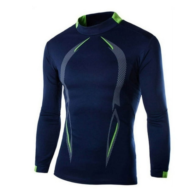 Viluyesy Manteau d'Hiver pour Homme, Manteau d'Hiver Chaud pour Homme Manteau Uni à Manches Longues Coupe-Vent de Randonnée Bleu Marine TG
