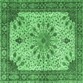thumbnail image 1 of Ahgly Company Indoor Square Persian Emerald Green Traditional Area Rugs, 8' Square, 1 of 4