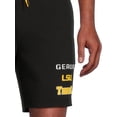 thumbnail image 4 of Sideline Apparel Men's NCAA LSU Tigers Airway Knit Shorts, Sizes S-2XL, 4 of 5