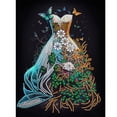 thumbnail image 1 of Diamond Painting 5D DIY Kit de taladro en forma especial parcial Vestido de novia (YXC615), 1 of 9