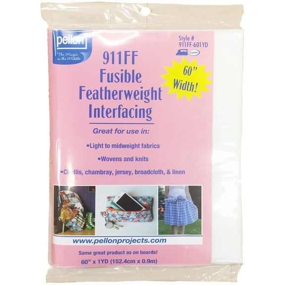 Pellon - 911FF - Fusible Featherweight Interfacing - 60in x 1yd