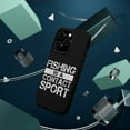 thumbnail image 3 of DistinctInk MagSafe Tough Case for Apple iPhone 14 Pro (6.1" Screen) - Fishing is a Contact Sport - Slim Profile Design, 3 of 6