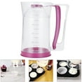 thumbnail image 1 of Batter Separator, Cake Batter Dispenser, Baking Supplies, Non-slip Handles Durable For Making Cupcakes Making Muffins, 1 of 8