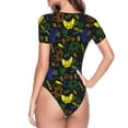 thumbnail image 4 of Naloa Game Play Women's Short-Sleeved Onesie, One-Piece Swimsuit for Parties, dates, clubs - X-Large, 4 of 9