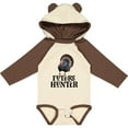 thumbnail image 3 of Inktastic Turkey Hunting Future Hunter Boys Long Sleeve Baby Bodysuit, 3 of 5