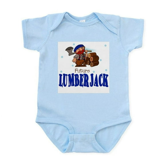 CafePress - Future Lumberjack Baby Toddler Infant Bodysuit - Baby Light Bodysuit, Size Newborn - 24 Months