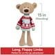 thumbnail image 4 of Oso de peluche con forma de palillo de dientes GUND de peluche con suéter navideño, 4 of 8