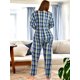thumbnail image 3 of Pijama Afelpada Mujer Polar Pantalón Sudadera Unitalla, 3 of 5