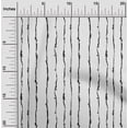 thumbnail image 2 of oneOone Cotton Flex White Fabric Abstract Stripes Craft Projects Decor Fabric Printed By The Yard 40 Inch Wide, 2 of 4
