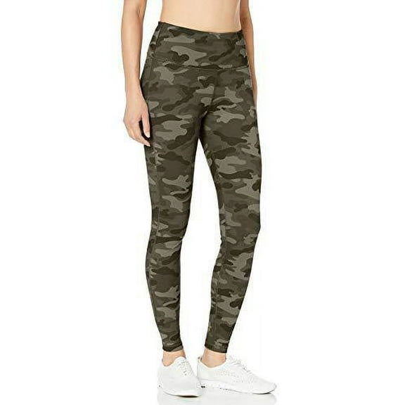 Danskin Women's Active Camo Printed High Rise Legging