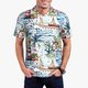 thumbnail image 1 of Fotbe Watercolor Sailboat Camiseta Polo de Golf para Hombre con Estampado – Camisa Deportiva Transpirable con Cuello Abotonado-3X-Large, 1 of 6