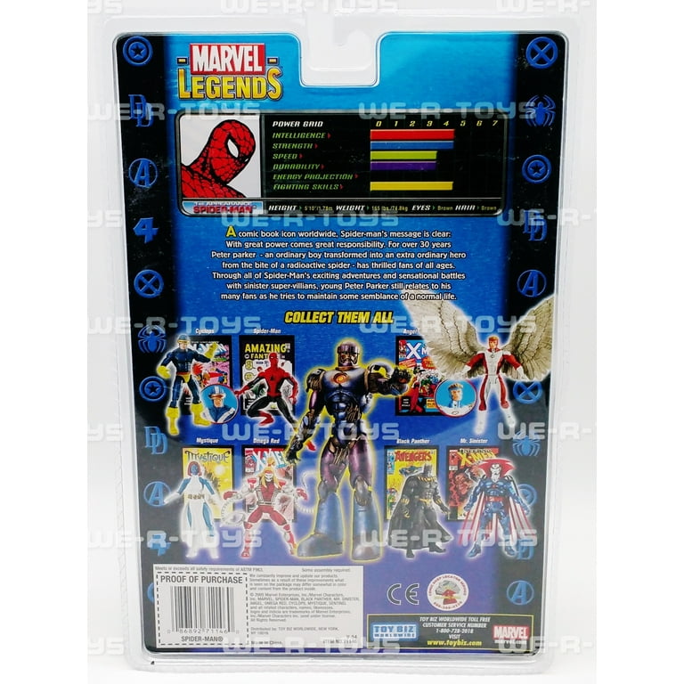 Figurine Spider-Man Classics Snap-Shot Series 10 – Marvel Legends 2004 TOY BIZ