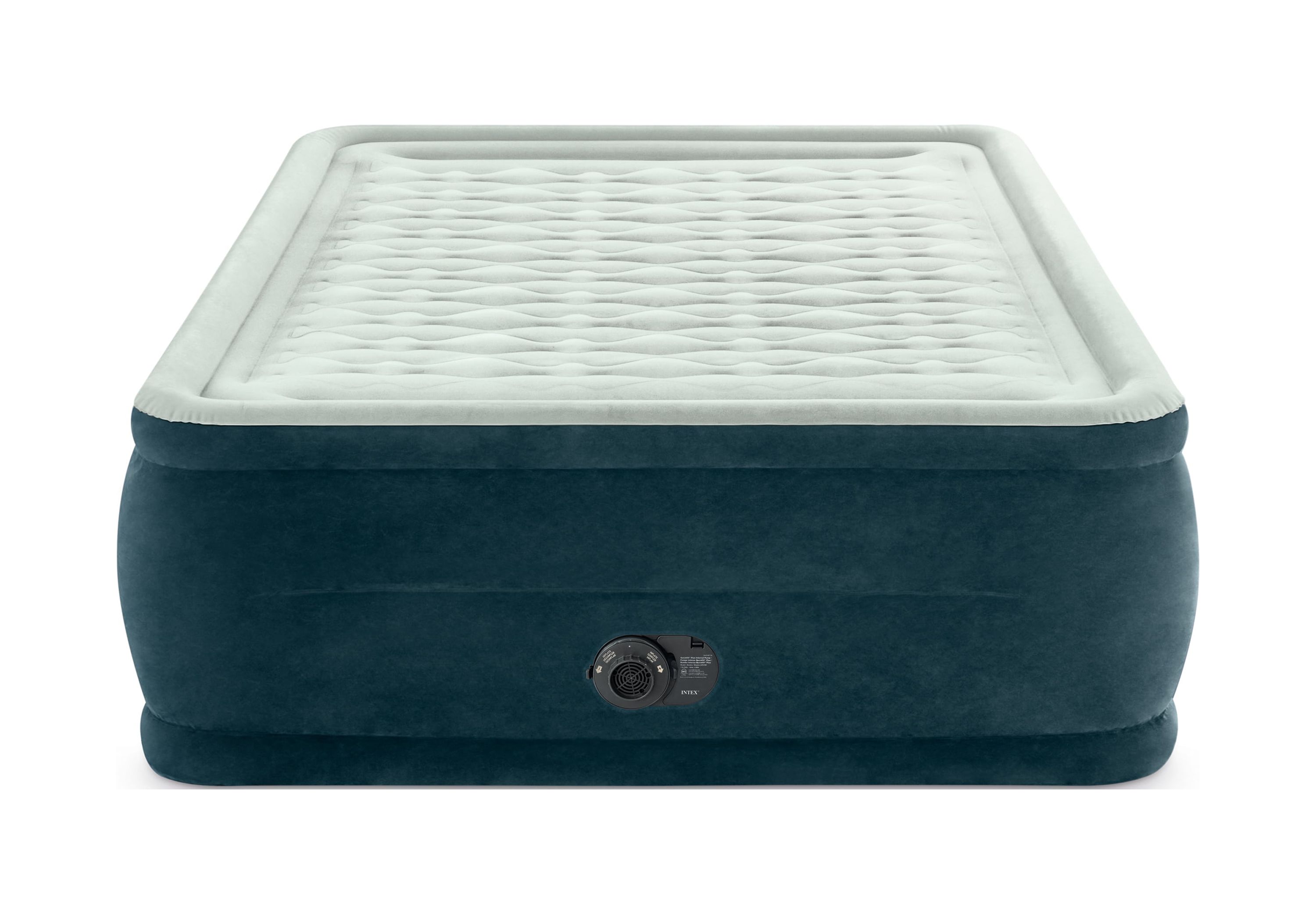 INTEX 24″ QUEEN DREAM LUX PILLOW TOP DURA-BEAM AIRBED MATTRESS WITH BUILT-IN PUMP