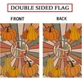 thumbnail image 6 of Fall Garden Flag Fall Vibes Double Sided for Outside Burlap Pumpkins Autumn Seasonal Yard Decoration Lawn Outdoor Decor 12x18 Inch, 6 of 6
