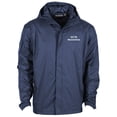 thumbnail image 2 of Men's Dunbrooke Navy Seattle Seahawks Tropic Waterproof Packable Full-Zip Hoodie Jacket, 2 of 3
