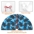 thumbnail image 4 of Lsque Bohemian Sea Turtle Print Christmas Tree Skirt, Tree Skirt with Ties or Velcro, Perfect for Holiday Decorations, Halloween, and New Year-48", 4 of 7