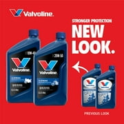 (2 pack) Valvoline 4-Stroke Motorcycle 20W-50 Conventional Motor Oil 1 QT