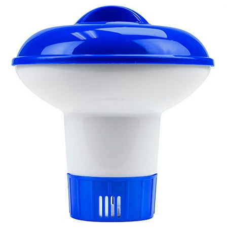 SplashTech Mini Floating Chlorine Dispenser for 1-inch Tablets