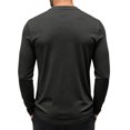 thumbnail image 5 of Urbanix Henley Shirts for Men Classic Long Sleeve Blouse Relaxed Henley Neck Collared Golf Shirt Outdoor Collared Golf Shirt with One Pocket, 5 of 5