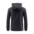 thumbnail image 3 of YanHoo Imperméable Imperméable Homme Imperméable Léger avec Capuche pour la Randonnée en Plein Air Coupe-Vent Veste, 3 of 3