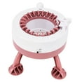 thumbnail image 1 of Crochet Machine, Knitting Device Circular Labor Saving Coral Red Dual Modes  For Handicraft Room For Household For Gloves, 1 of 8