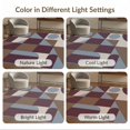 thumbnail image 7 of ODIKA 2'x3' Washable Samll Area Rug Blue Burgundy and Geometric Art Modern Abstract with Bold Shapes for Entryway, Kitchen, Laundry Room, Non-Slip, Low Pile, 7 of 7
