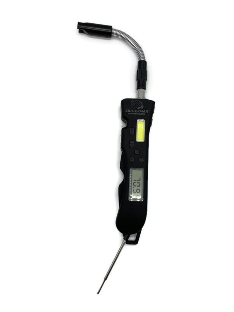 Multi Tool Arc Grill Lighter - Rechargeable - Extendable & Flexible - Meat Thermometer - Laser - LED Light