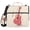 Guitar and Notes, variant on 3 Ring Zipper Binder with Shoulder Strap Waterproof Trapper Keeper 2 Inch D-Ring 500 Sheets Capacity Light Sky Blue