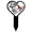 1pcs, variant on Memorial Cemetery Decorations for Grave Metal Red Cardinal Heart Shaped Graveside Marker Waterproof Remembrance Plaque Lawn Sympathy Gift