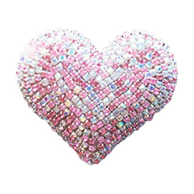 CRAFTHROU Car Scent Freshener Rhinestone Style Car Aromatherapy Decoration Synthetic Material 1Set