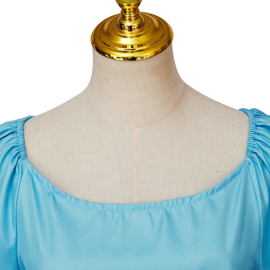 Wendy Princess Blue Dress Wendy Outfit Halloween Carnival cos Dress Clothing - Walmart.com Wendy Princess Blue Dress Wendy Outfit Halloween Carnival cos Dress Clothing - Walmart.com