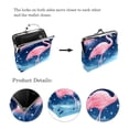 thumbnail image 3 of Elegant Black Coin Purse with 0.7 Microfiber Interior and 4.3x4.7 in Size for Women, 3 of 7