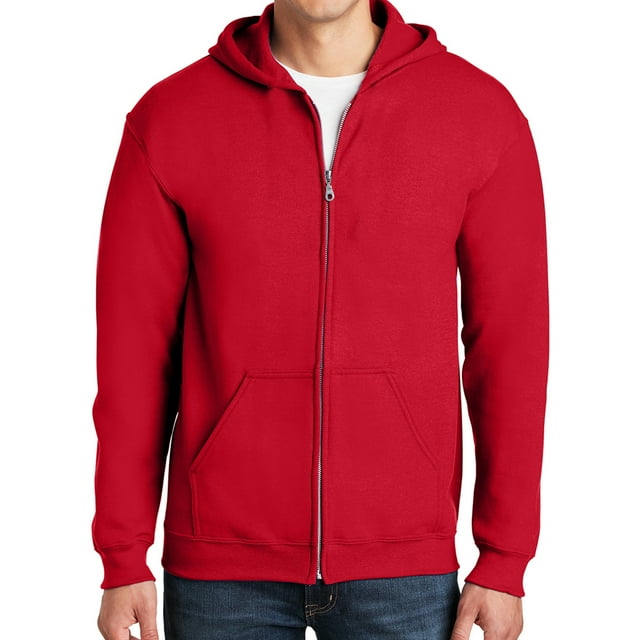 Gildan - Sweat à Capuche à Fermeture à Glissière Intégral