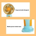 thumbnail image 6 of Needhep Powerful Handheld Fan,Fans That Blow Cold Air, Ultra Quiet Fan For Bedroom, Quiet Fanstanding Fan for Bedroom, Mini Fan for Car (Blue), 6 of 6