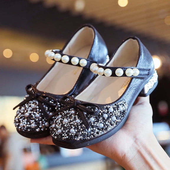 LvhaoGJOB Girls' Mary Jane Flats for Special Occasions - Elegant Style, Comfortable Fit