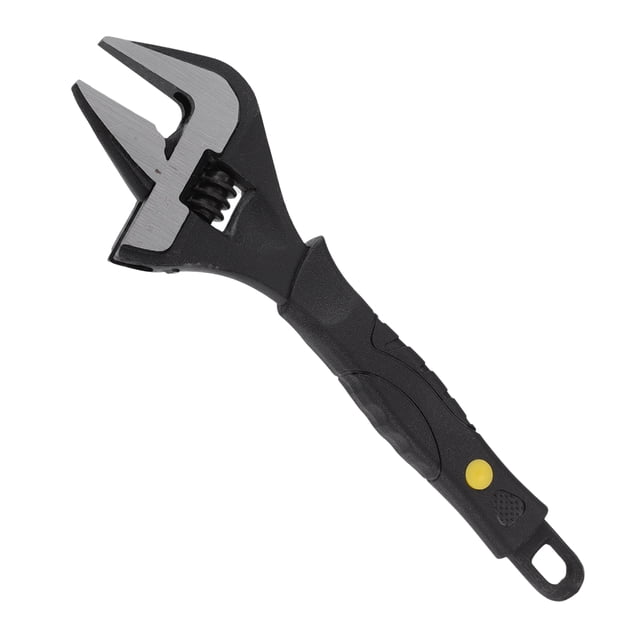 Llave universal ajustable con apertura de mandíbula ancha, herramienta para automoción, tamaño de 8", ancho máximo de mandíbula de 36mm, acero, negro