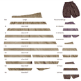 thumbnail image 2 of Generic Toddler Cotton Harem Pants Baby Summer Baggy Elastic Waist Capris Bloomers Pants Thin Casual Barrel Beach Trousers Jogger, 2 of 2