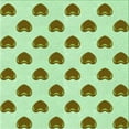 thumbnail image 1 of Ahgly Company Machine Washable Indoor Square Transitional Mint Green Area Rugs, 7' Square, 1 of 7