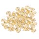 thumbnail image 4 of 40 Unids / pieza 30mm Oro Metal Filigrana Flores Rebanada Colgante Accesorio Para El Cabello Joyería DIY Pendientes, 4 of 8