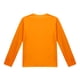 thumbnail image 5 of Cowsor Girl's Crew Neck Solid Color Sweatshirts with No Hood Casual Color Block Long Sleeve Pullover Tops, 5 of 7