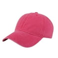 thumbnail image 2 of Cheers.US Unisex Men Women Classic Style Adjustable Washed Twill Cotton Baseball Cap Outdoor Sport Sun Hat, 2 of 7