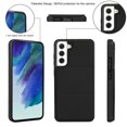 thumbnail image 4 of Allytechgroup Wallet Case for Samsung Galaxy S21 FE with Credit Card Slot, PU Leatehr Phone Case with Stand RFID Blocking Shockproof Back Cover for Samsung Galaxy S21 FE for Women Men, Black, 4 of 5