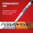 thumbnail image 5 of Sharpie Permanent Markers, Water- and Fade-Resistant, Extra Fine Point (0.4mm), Assorted, 5 Count, 5 of 8
